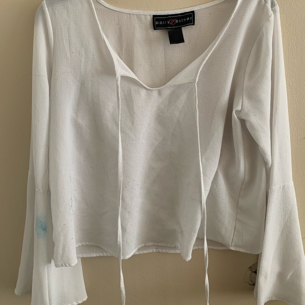 Fancy White Top